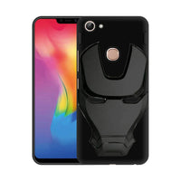 VAKIBO 3D IronMan Mask Avengers Edition Soft Flexible Silicon TPU Back Cover Case For Vivo V7 Plus