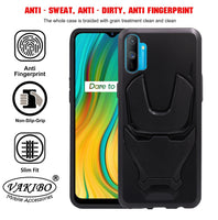 VAKIBO 3D IronMan Mask Avengers Edition Soft Flexible Silicon TPU Back Cover Case For Realme C3