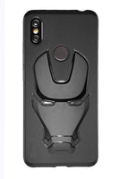 VAKIBO 3D IronMan Mask Avengers Edition Soft Flexible Silicon TPU Back Cover Case For Mi Redmi Note 5 Pro