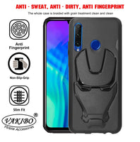 VAKIBO 3D IronMan Mask Avengers Edition Soft Flexible Silicon Back Cover Case For Honor 20i