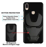 VAKIBO 3D IronMan Mask Avengers Edition Soft Flexible Silicon TPU Back Cover Case For Vivo V9