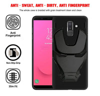 VAKIBO 3D IronMan Mask Avengers Edition Soft Flexible Silicon TPU Back Cover Case For Samsung Galaxy J8 2018