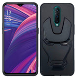 VAKIBO 3D IronMan Mask Avengers Edition Soft Flexible Silicon TPU Back Cover Case For Oppo R17 Pro