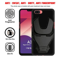 VAKIBO 3D IronMan Mask Avengers Edition Soft Flexible Silicon TPU Back Cover Case For Realme C1