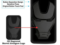 VAKIBO 3D IronMan Mask Avengers Edition Soft Flexible Silicon TPU Back Cover Case For Vivo V11 Pro