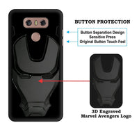 VAKIBO 3D IronMan Mask Avengers Edition Soft Flexible Silicon Back Cover Case For LG G6