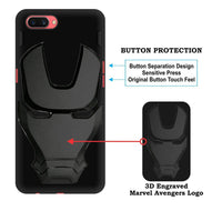 VAKIBO 3D IronMan Mask Avengers Edition Soft Flexible Silicon TPU Back Cover Case For Oppo A3s