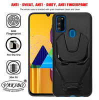 VAKIBO 3D IronMan Mask Avengers Edition Soft Flexible Silicon TPU Back Cover Case For Samsung Galaxy M30s