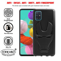 VAKIBO 3D IronMan Mask Avengers Edition Soft Flexible Silicon TPU Back Cover Case For Samsung Galaxy A51