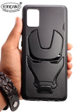 VAKIBO 3D IronMan Mask Avengers Edition Soft Flexible Silicon TPU Back Cover Case For Samsung Galaxy A51