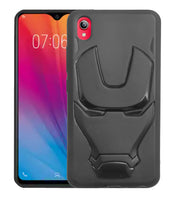 VAKIBO 3D IronMan Mask Avengers Edition Soft Flexible Silicon TPU Back Cover Case For Vivo Y91I