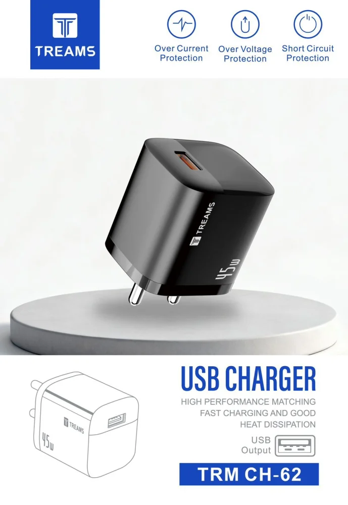 Treams TRM CH - 62 - 45W Charger