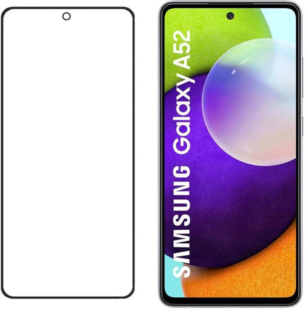 Samsung Galaxy S20 FE - Black Border Premium D+ Tempered Glass