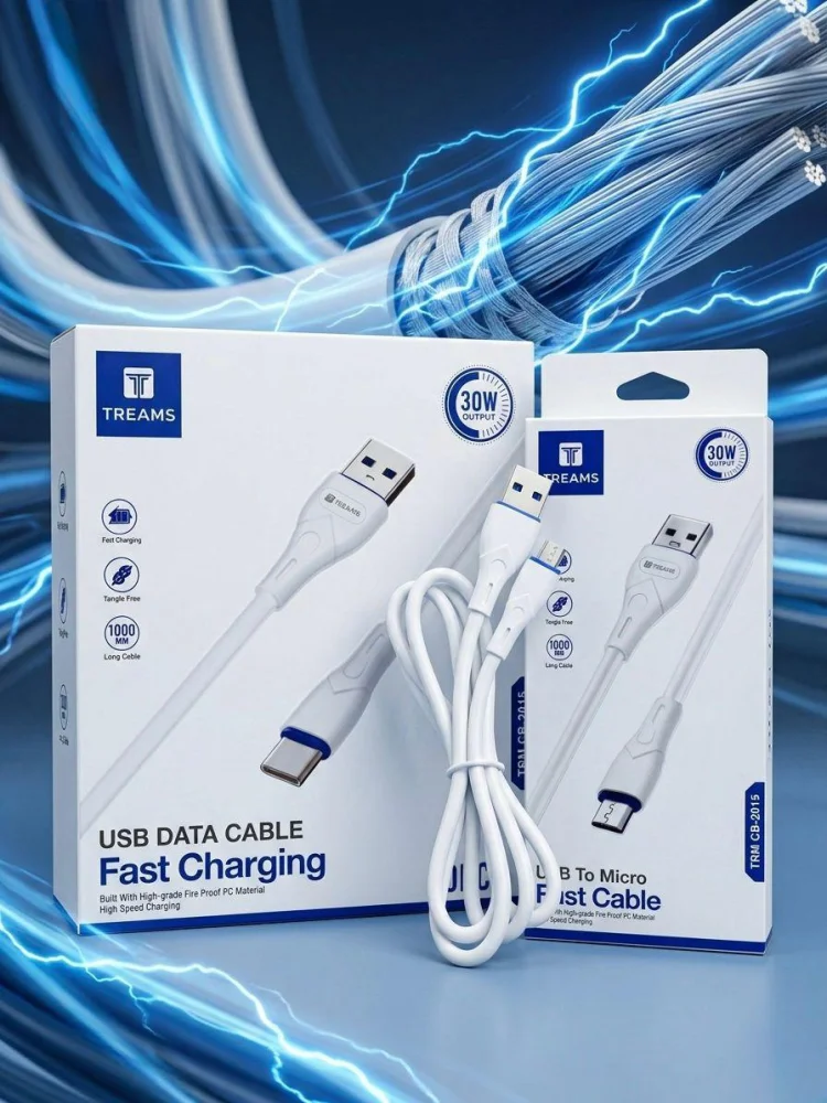 Treams TRM CB - 2015 - V8 USB to Micro USB Data Cable