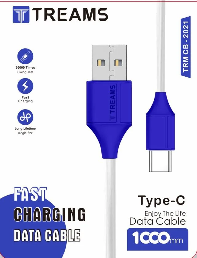 Treams TRM CB - 2021 - 20W - TC USB to Type-C Data Cable
